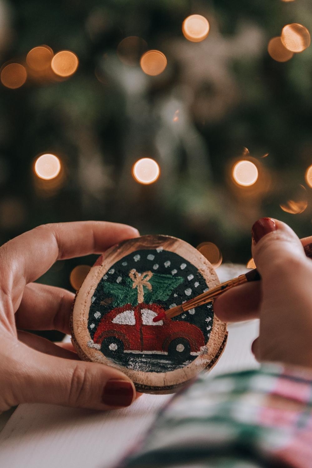Christmas Ornament Coloring